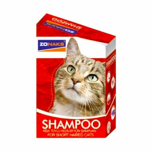 Zonaks Kısa Tüylü Kedi İçin Şampuan (20 x 10 ml)