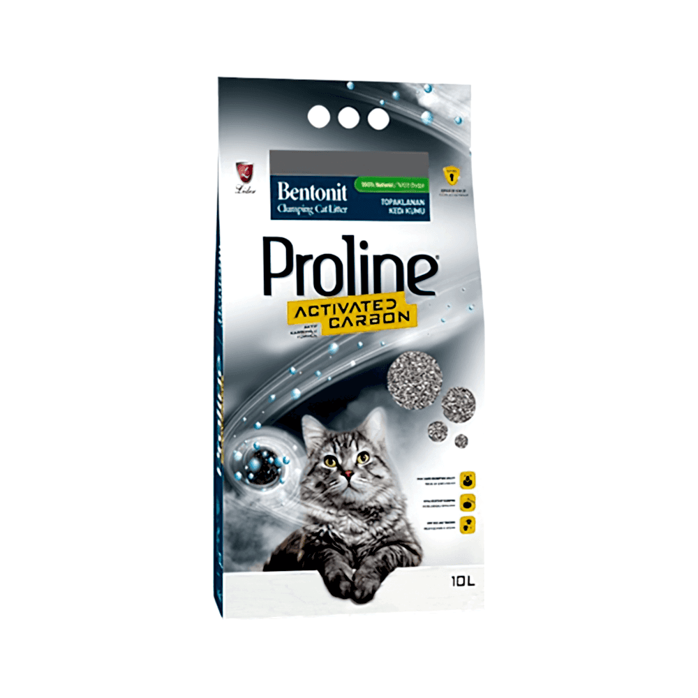 Proline Topraklanan Aktif Karbonlu Kedi Kumu (10 L)