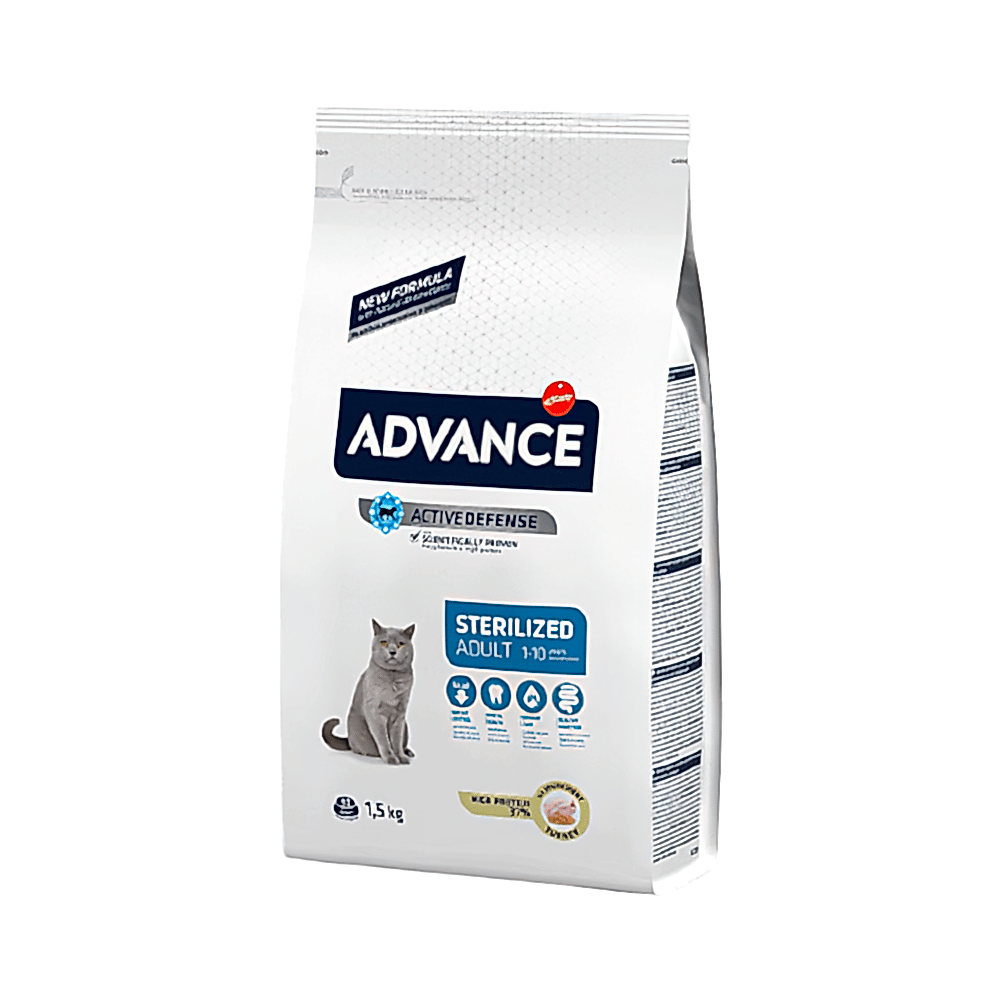 Advance Hindi Etli Kısırlaştırılmış Yetişkin Kedi Maması (1,5 kg)