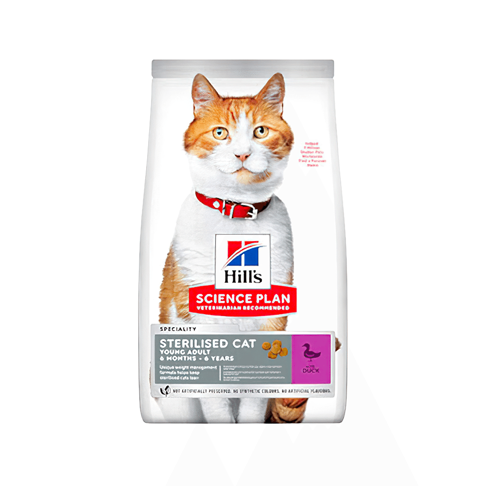 Hill's Science Plan Ördek Etli Kısırlaştırılmış Kedi Maması (1,5 kg)