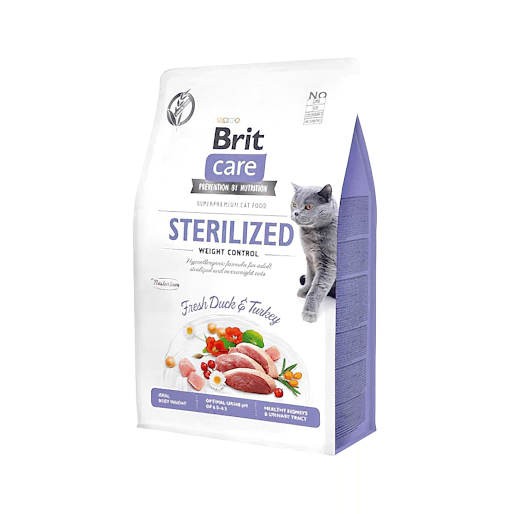 Brit Care Gentle Digestion & Strong Immunity Tahılsız Somonlu Yavru Kedi Maması (2 kg)