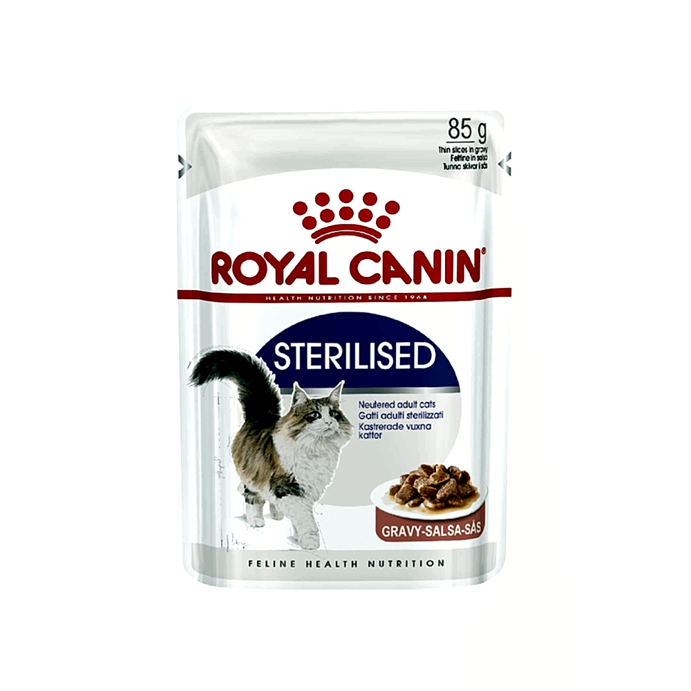 Royal Canin Gravy Kısırlaştırılmış Yetişkin Kedi Pouch Yaş Mama (85 g)
