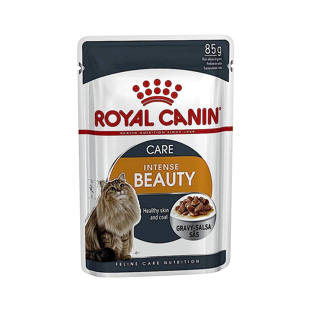 Royal Canin Intense Beauty Gravy Kedi Pouch Yaş Mama (85 g)