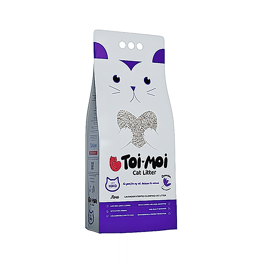 Toi Moi Sodyum Bentonit Flora Lavanta Kedi Kumu (10 kg)