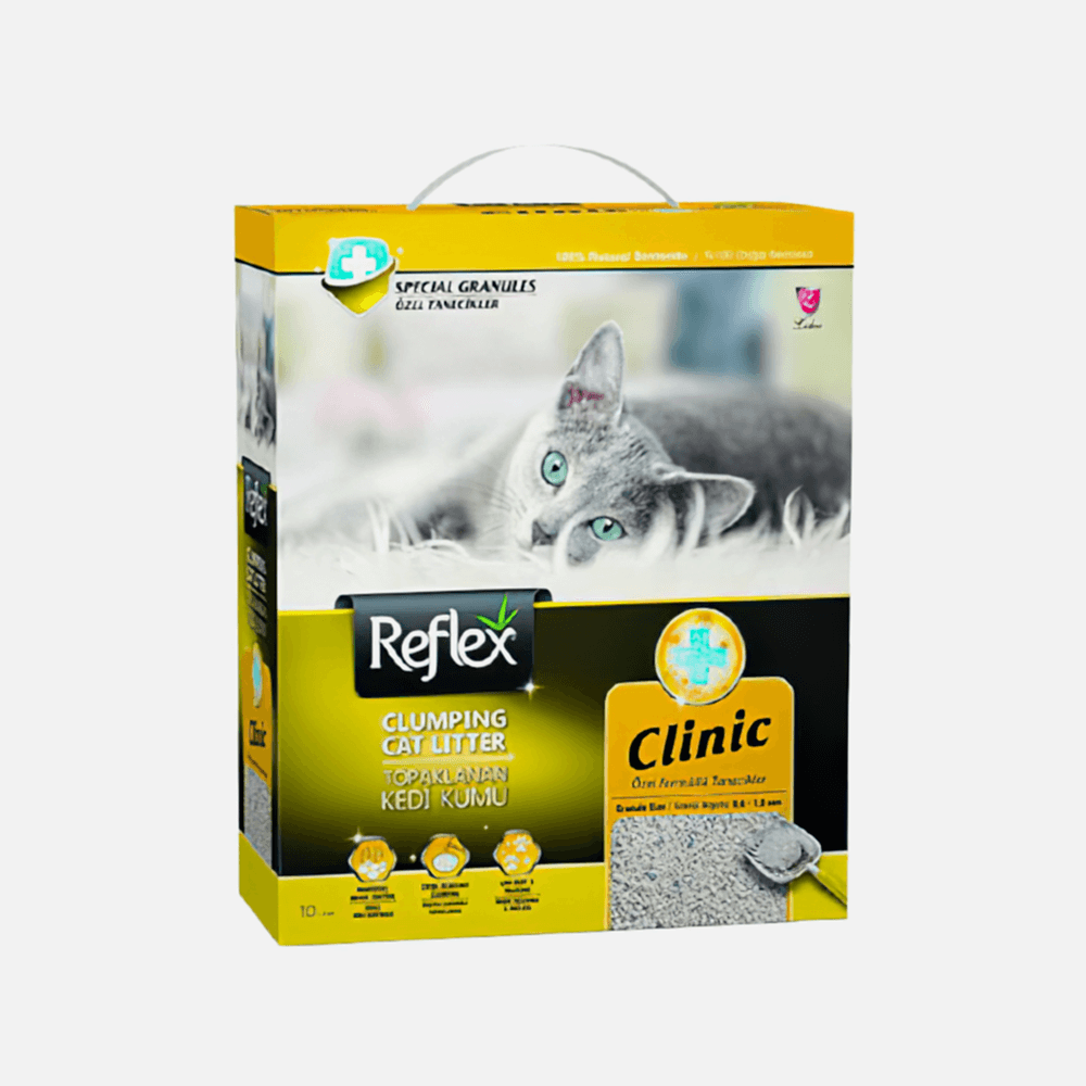 Reflex Klinik Özel Formüllü Topaklanan Kedi Kumu (10 L)