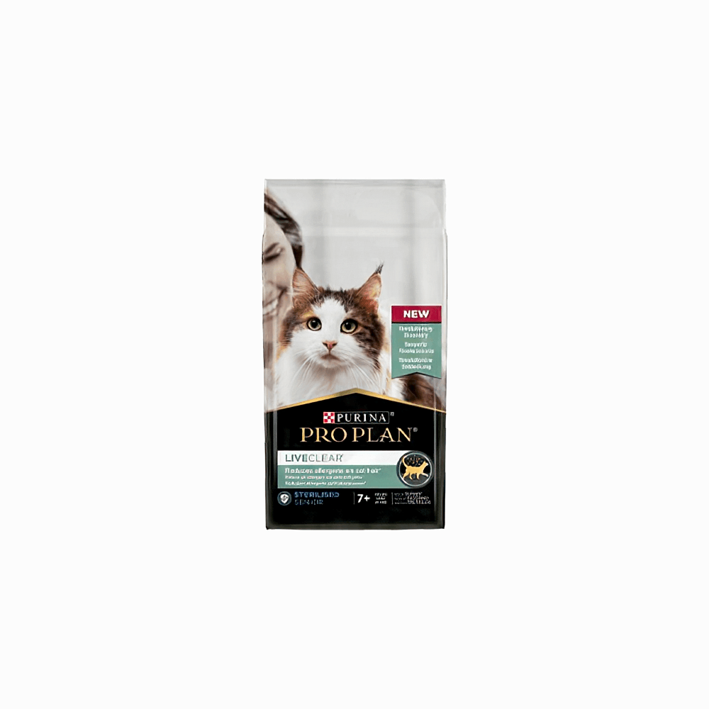 Purina Pro Plan Liveclear Alerji Azaltan Hindi Etli Kısırlaştırılmış Yaşlı Kedi Maması (1,4 kg)