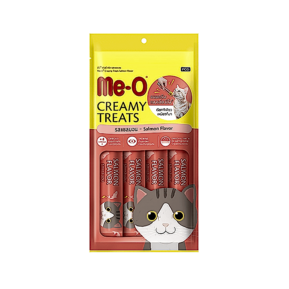Me-O Creamy Somonlu Kedi Ödülü (4 x 15 g)