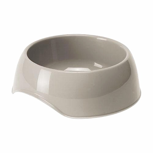 Moderna Gusto Kedi Plastik Mama Su Kabı Gri (350 ml)