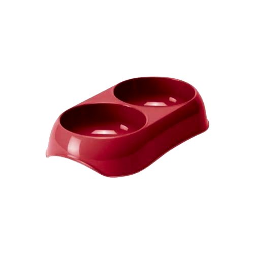 Moderna Gusto Kırmızı İkili Mama Kabı (2 x 200 ml)