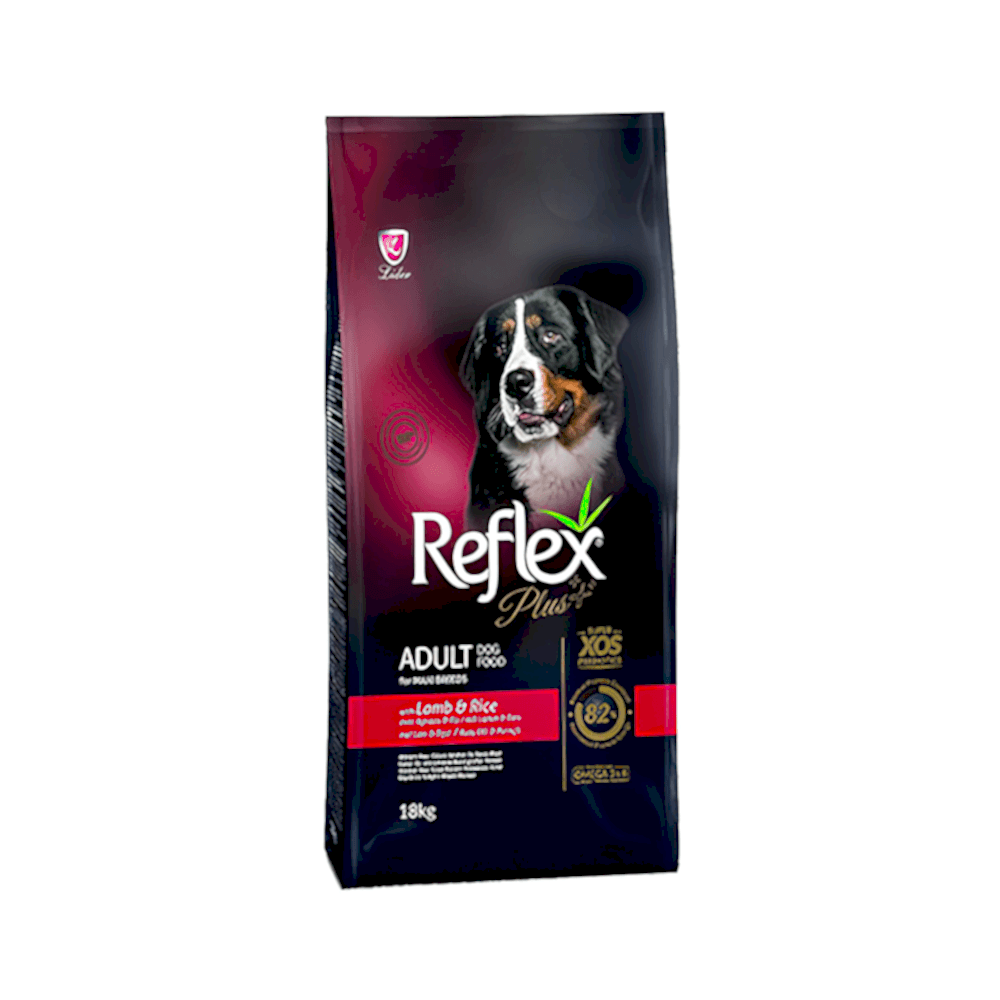 Reflex Plus Kuzu Etli Yetişkin Köpek Maması (18 kg)