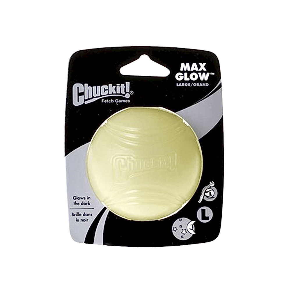 Chuckit! Max Glow Işıklı Top Köpek Oyuncağı (6,5 cm)