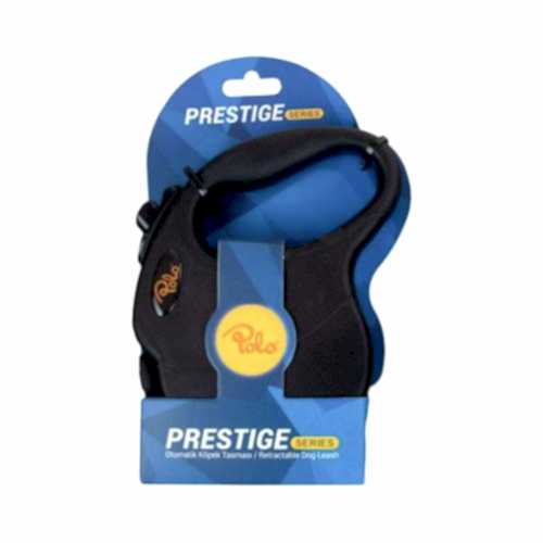 Polo Prestige Siyah Otomatik Köpek Tasması S (4 m)