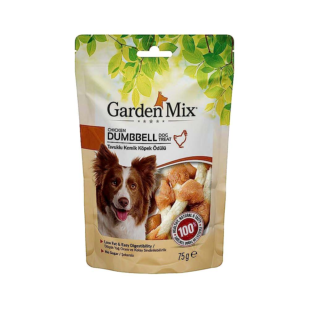 Garden Mix Tavuk Etli Kemik Köpek Ödülü (75 g)