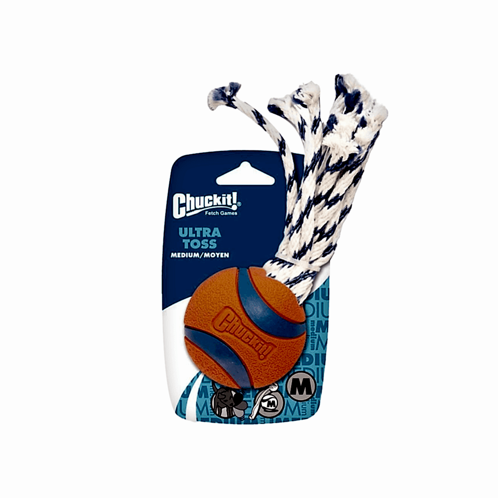 Chuckit! Ultra Toss Püsküllü Orta Oyun Topu