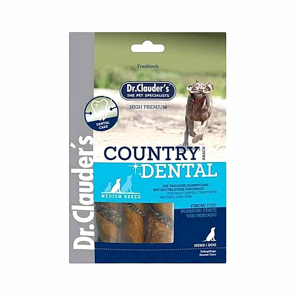 Dr.Clauder's Country Dental Balıklı Köpek Ödülü (100 g)