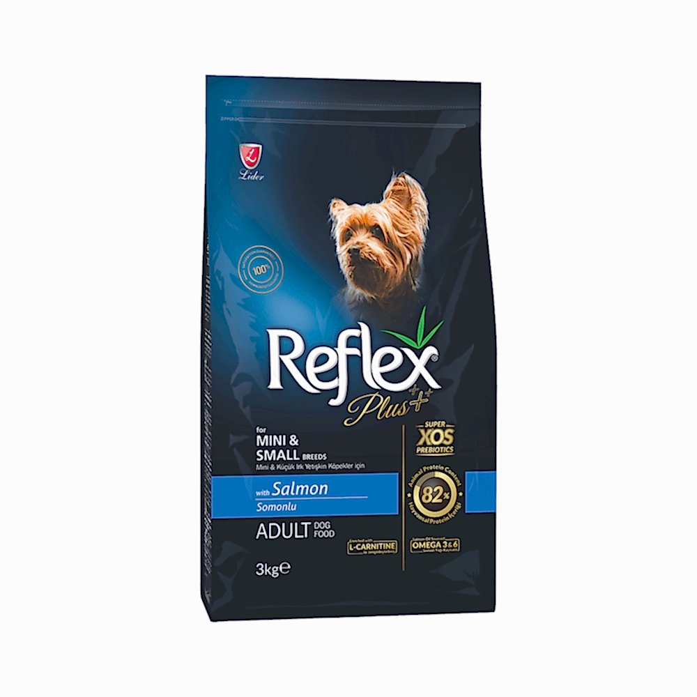 Reflex Plus Somonlu Küçük Irk Yetişkin Köpek Maması (3 kg)