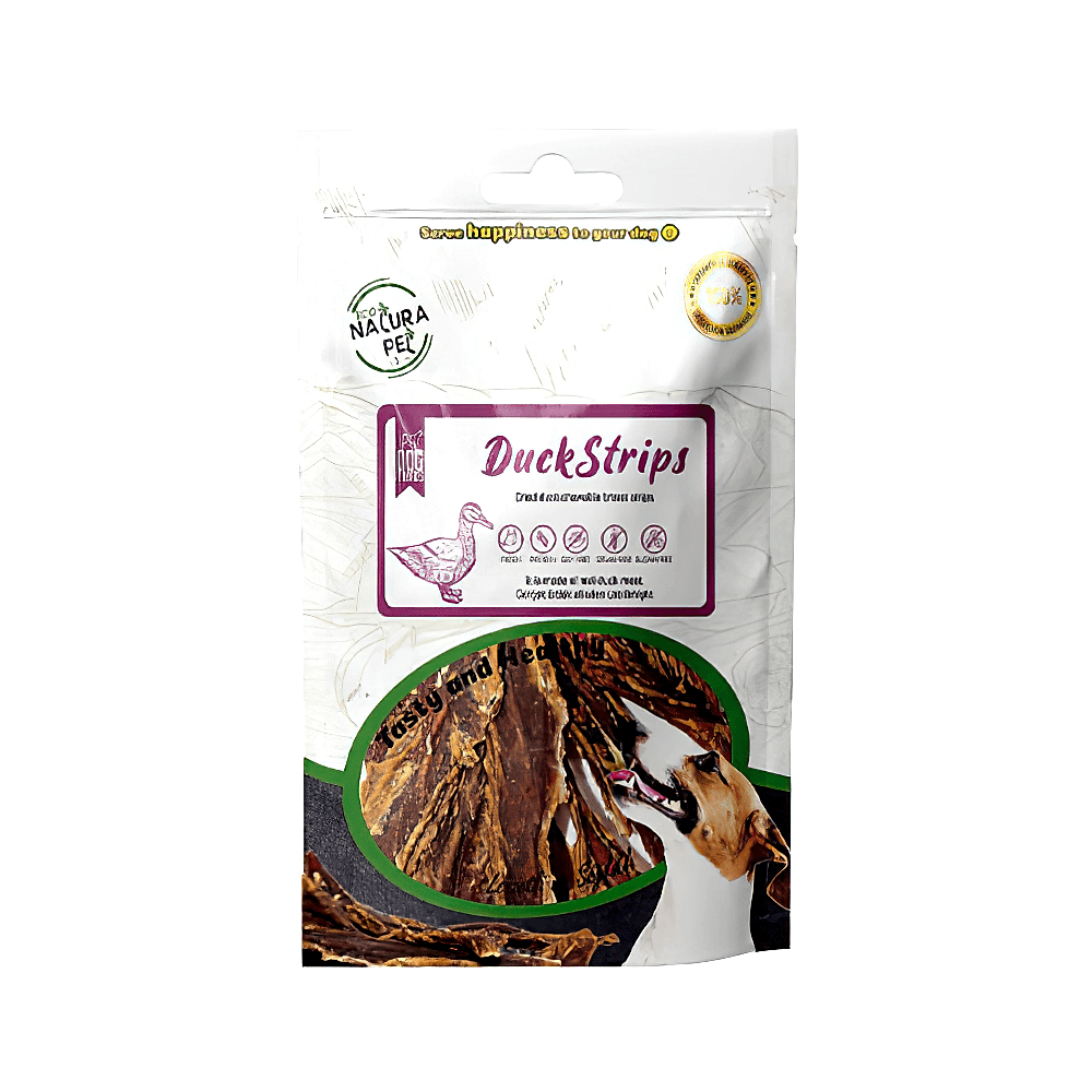 Eco Natura Pet Yumuşak Ördek Eti Dilimli Köpek Ödülü (80 g)