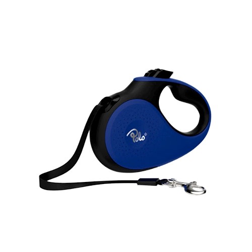 Polo Prestige Mavi Otomatik Köpek Tasması L (5 m)