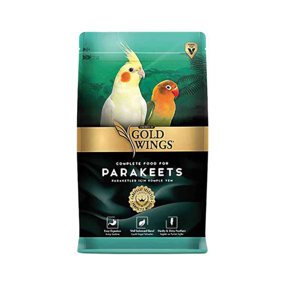 Gold Wings Premium Paraket Küçük Papağan Yemi (1 kg)