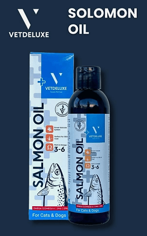 VETDELUXE Somon Yağı 200 ml