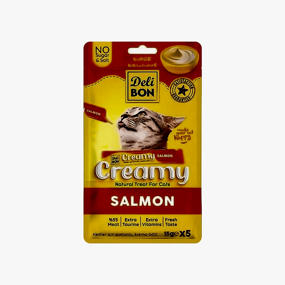 Delibon Creamy Tavuk Etli Sıvı Kedi Ödül Maması (5 x 15 g)