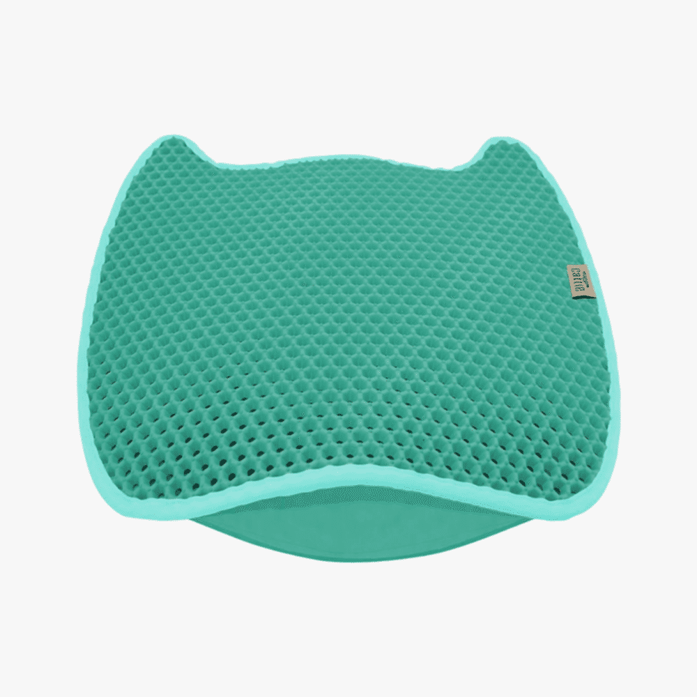 Cattie Fonksiyonel Yeşil Kedi Tuvalet Paspası (50 x 50 cm)