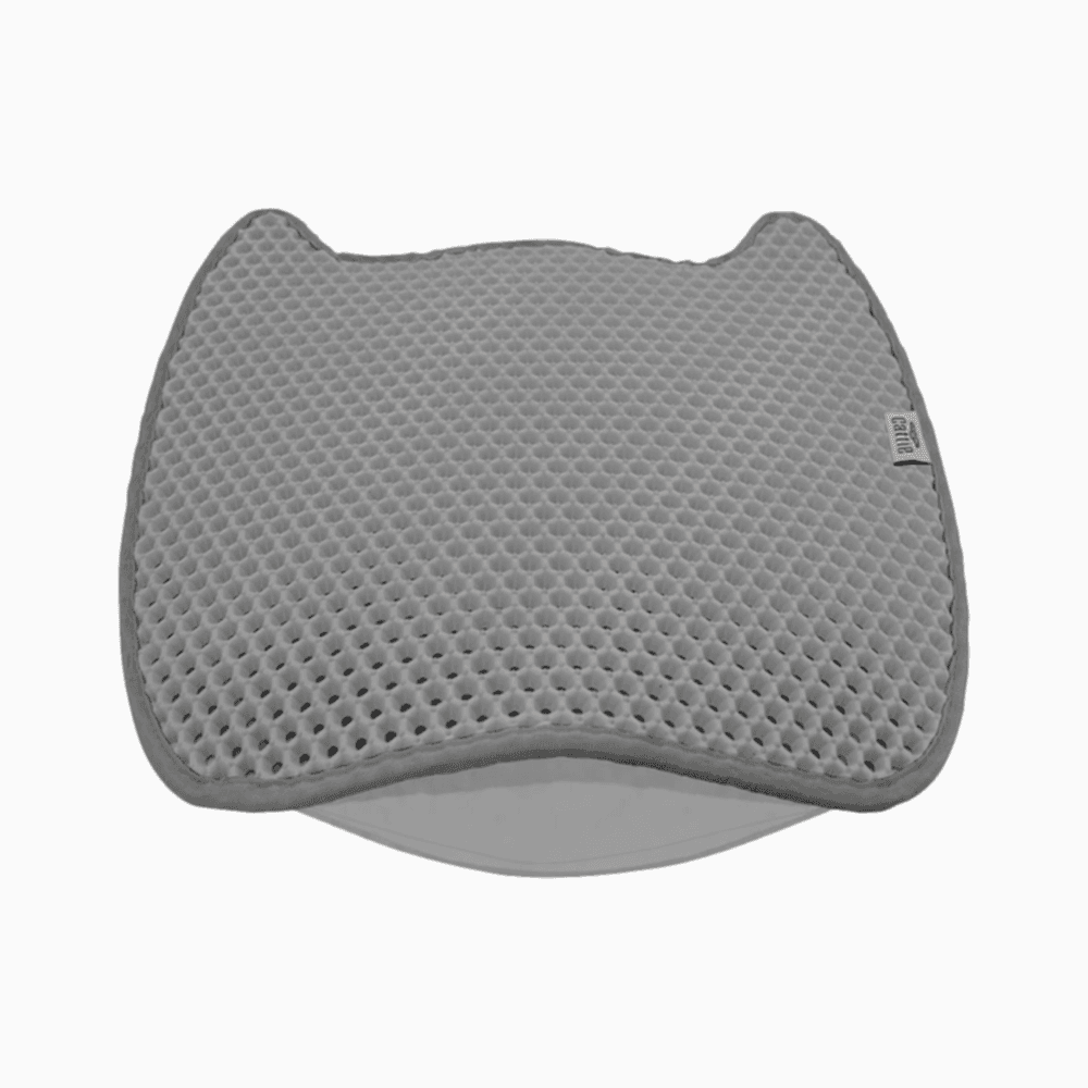 Cattie Fonksiyonel Gri Kedi Tuvalet Paspası (50 x 75 cm)