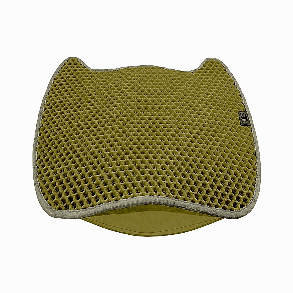 Cattie Fonksiyonel Sarı Kedi Tuvalet Paspası (50 x 75 cm)