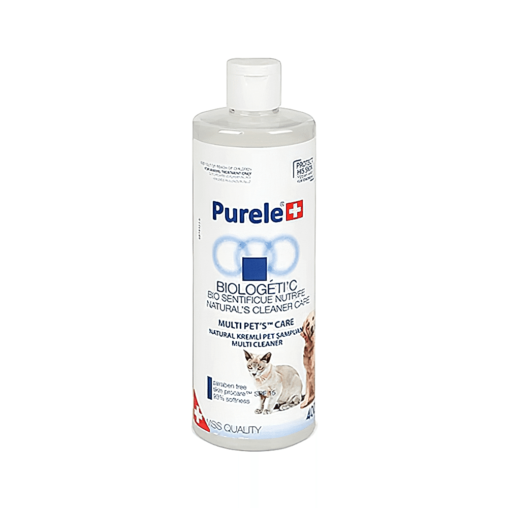 Puréle Kedi ve Köpekler İçin Kremli Tüy Açıcı Şampuan (400 ml)