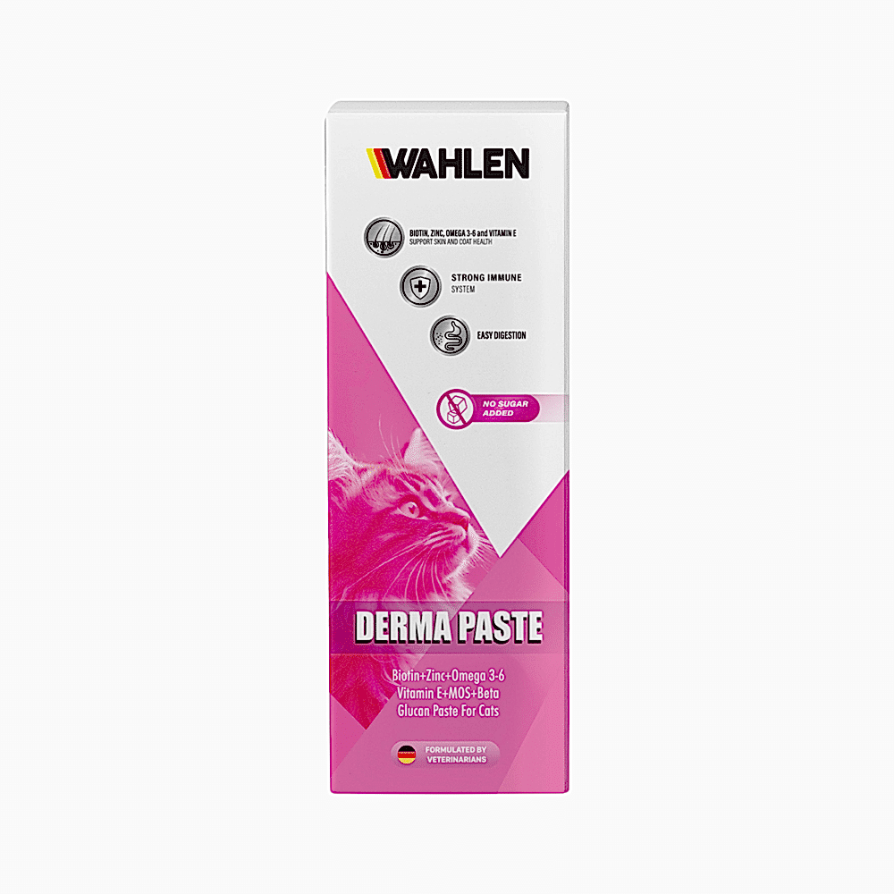 Wahlen Derma Paste Tüy Yapısını Destekleyen Kedi Macunu (85 ml)
