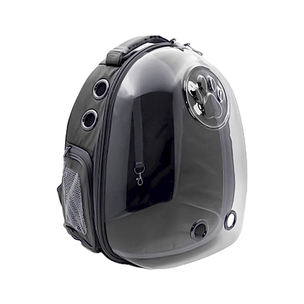 Cattie Şeffaf Gri Taşıma Sırt Çantası Grey (25 x 30 x 40 cm)