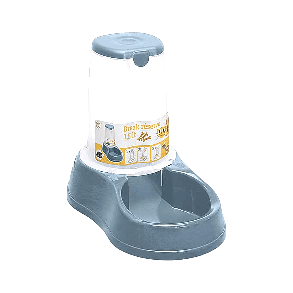 Stefanplast Rezerv Hazneli Mavi Mama Kabı 28,5 x 18,5 x 22 cm (1,5 L)