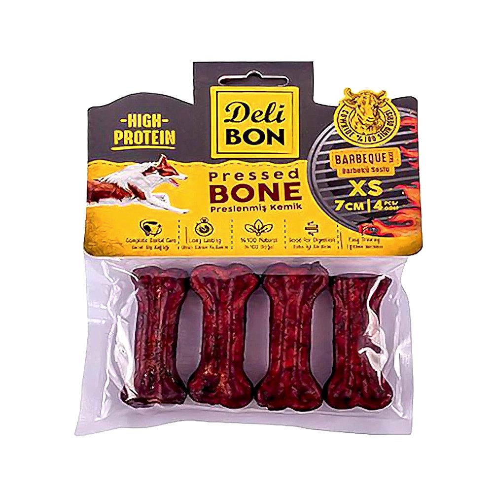 Deli Bon Deri Pres Kemik Barbekü (4 x 7 cm)