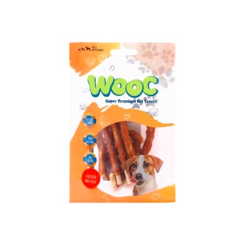 Wooc Tavuk Sargılı Natural Stick Köpek Ödül Maması (80 g)