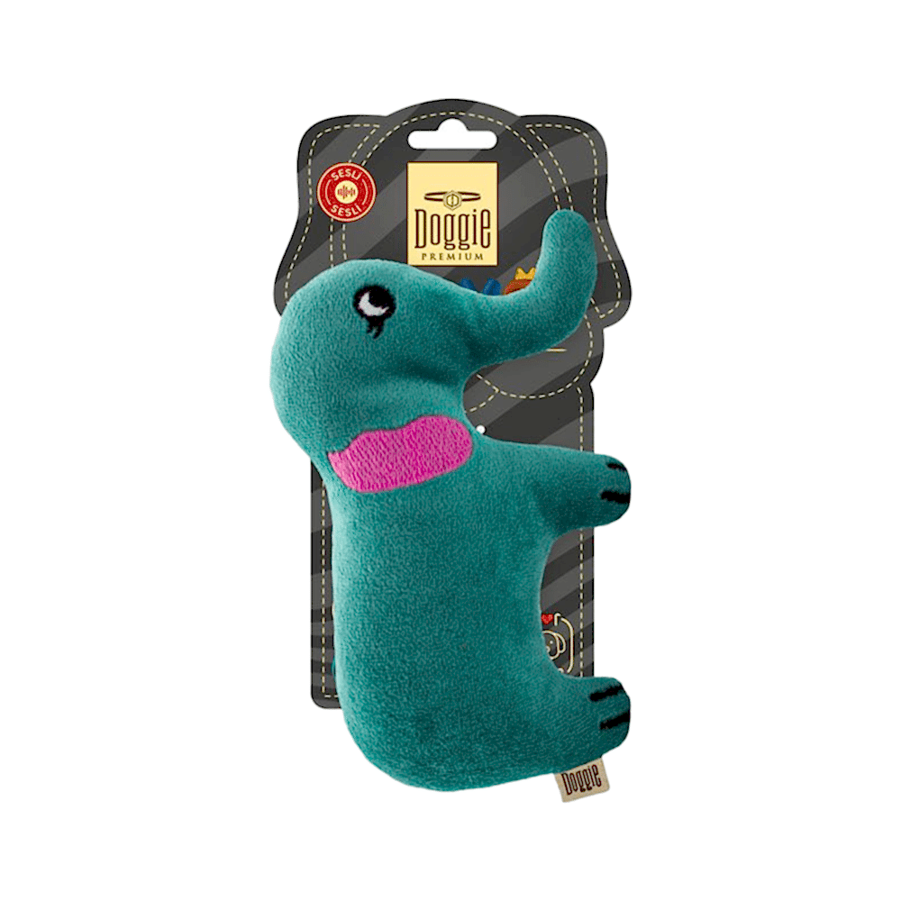 Doggie Köpek Oyuncağı Peluş Fil (15 cm)