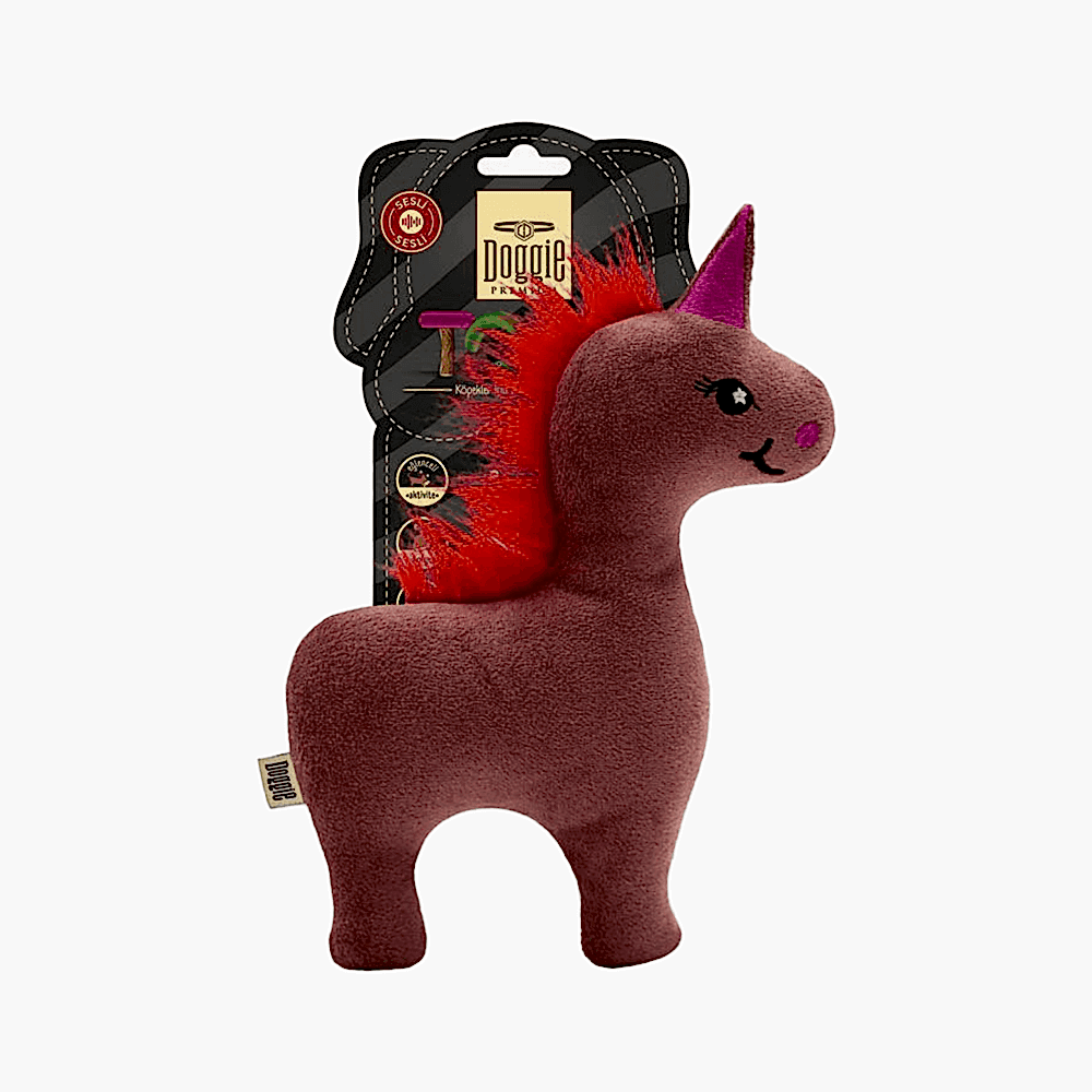 Doggie Köpek Oyuncağı Peluş Unicorn (15 cm)