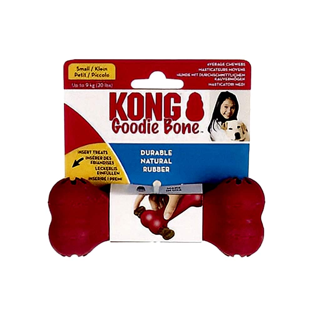 Kong Small Goodie Bone Kemik Şeklinde Çok Amaçlı Köpek Oyuncağı