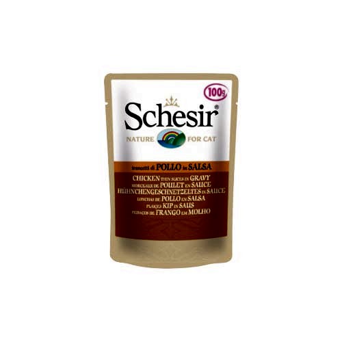 Schesir Gravy Tavuk Etli Yetişkin Kedi Konserve Maması (85 g)