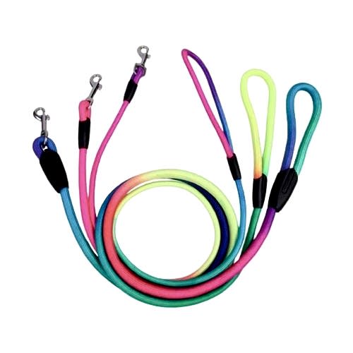 Maxi Life Renkli Fitil Uzatma Köpek Gezdirme İpi (12 mm x 120 cm)