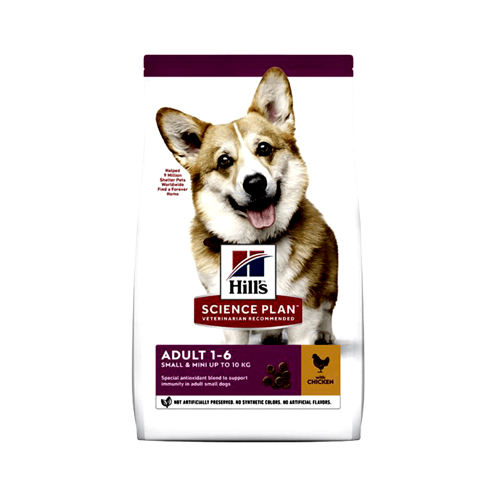 Hill's Science Plan Tavuk Etli Küçük Irk Yetişkin Köpek Maması (1,5 kg)