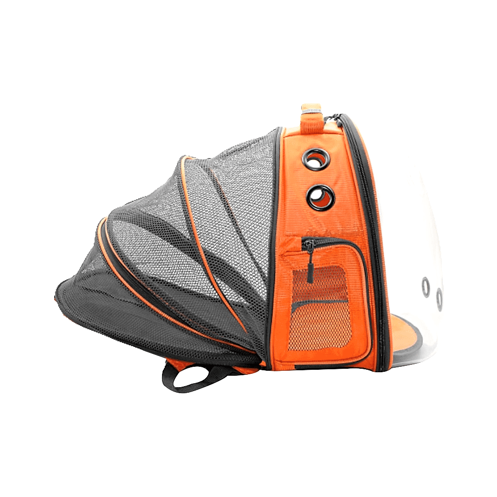 Cattie Fileli Turuncu Taşıma Sırt Çantası (25 x 60 x 40 cm)