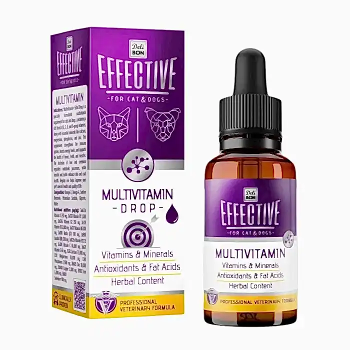 Effective Kedi Ve Köpek Takviye Ürünleri Multivitamin 50 Ml