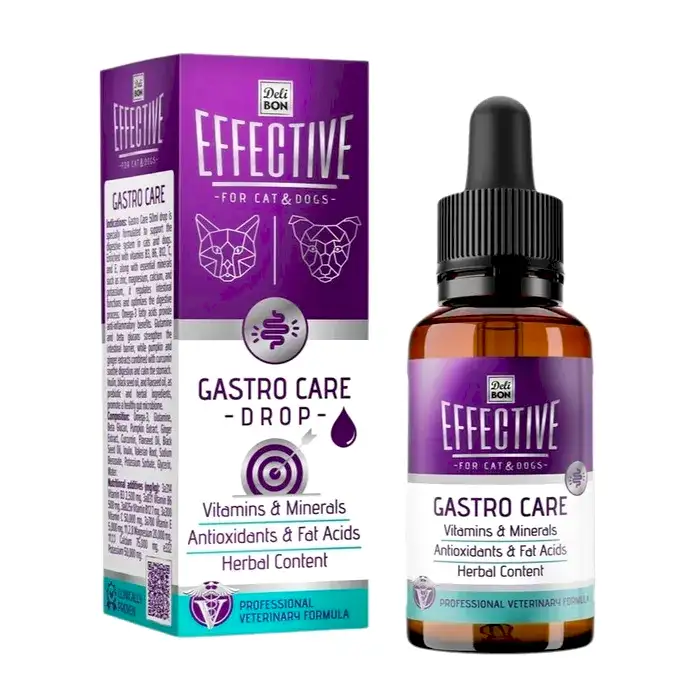 Effective Kedi Ve Köpek Takviye Ürünleri Sindirim Sistem Sağlığı 50 Ml