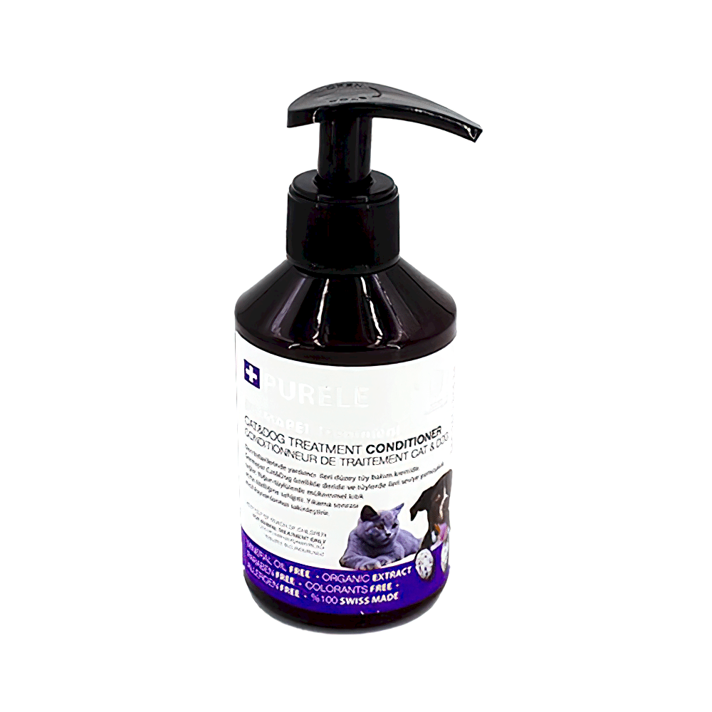 Puréle Kedi ve Köpekler İçin Deri ve Tüy Bakım Kremi (250 ml)