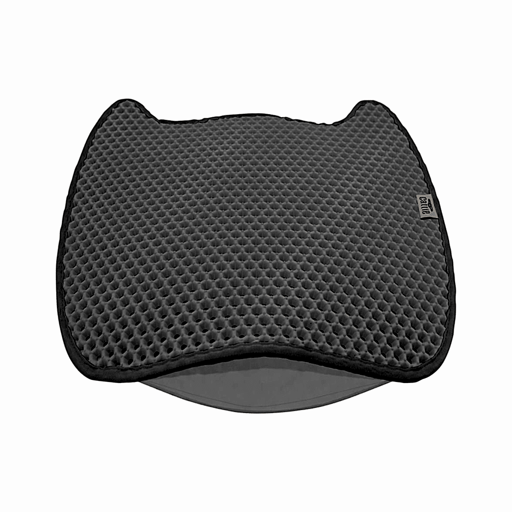 Cattie Fonksiyonel Gri Kedi Tuvalet Paspası (50 x 50 cm)