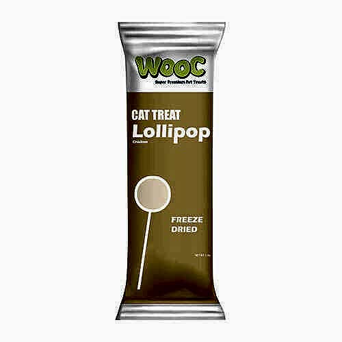 Wooc Tavuk Aromalı Dondurularak Kurutulmuş Kedi Ödülü Lolipop 1.4 Gr