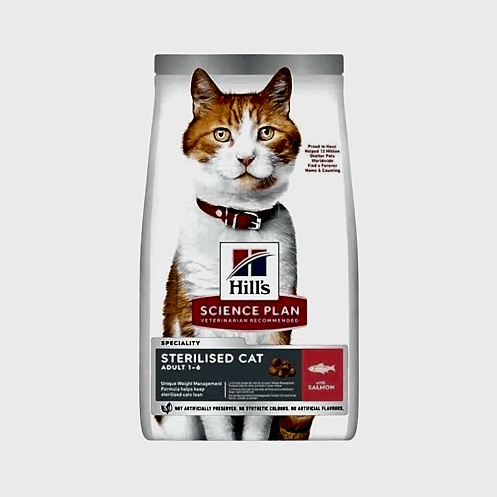 Hills Sterilised Kısırlaştırılmış Somonlu Kedi Maması 3 Kg