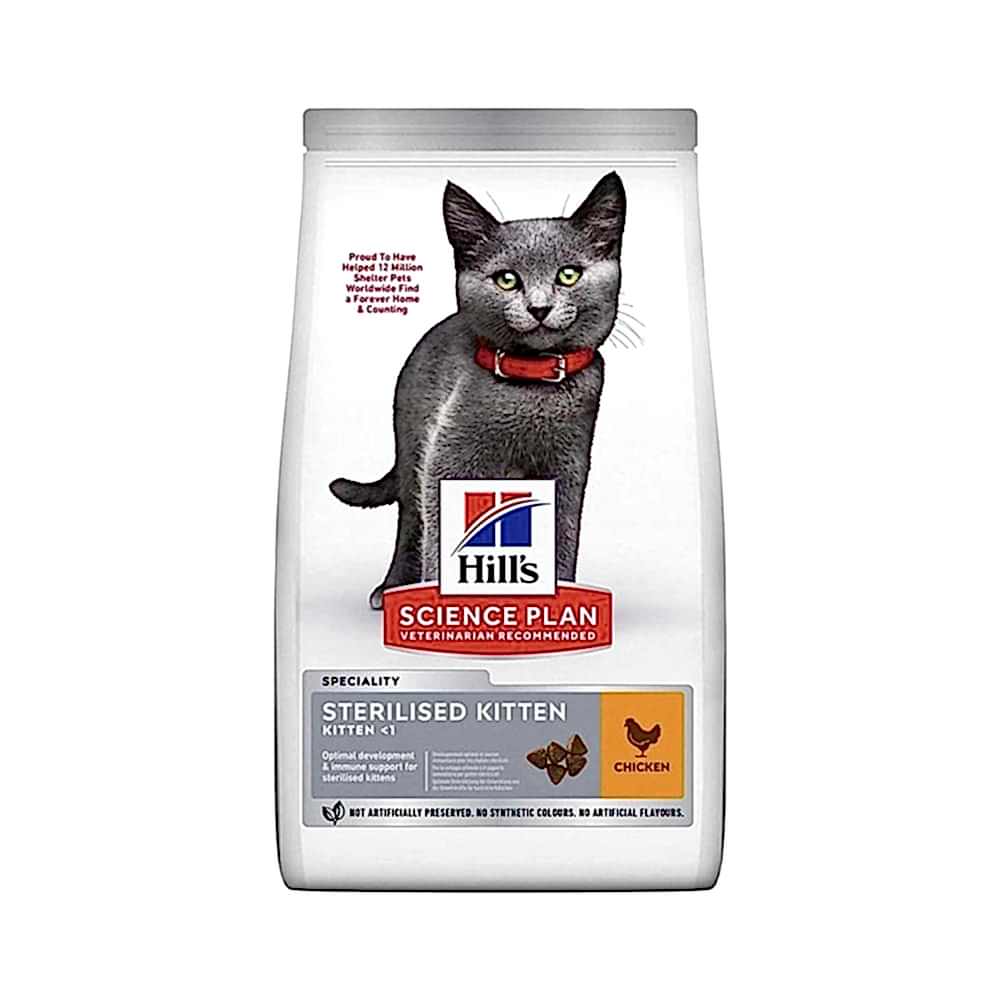 Hill's Science Plan Tavuk Etli Kısırlaştırılmış Yavru Kedi Maması (3 kg)
