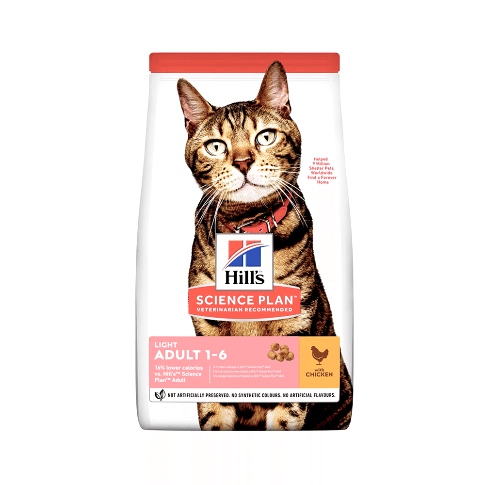 Hill's Science Plan Light Tavuk Etli Yetişkin Kedi Maması (3 kg)