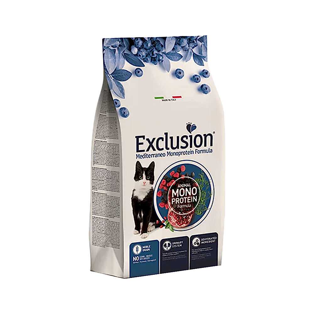 Exclusion Monoprotein Düşük Tahıllı Tavuk Etli ve Narlı Yavru Kedi Maması (12 kg)